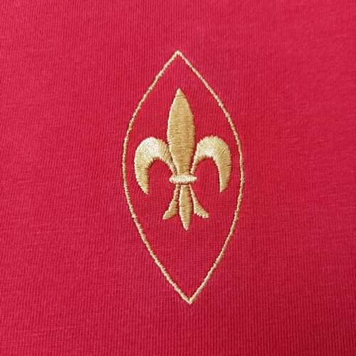 Nr.3 Brustlogo Fleur de Lis in Mandorla
