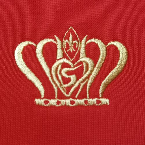 Nr.5 Brustlogo Krone des Himmels geschwungen