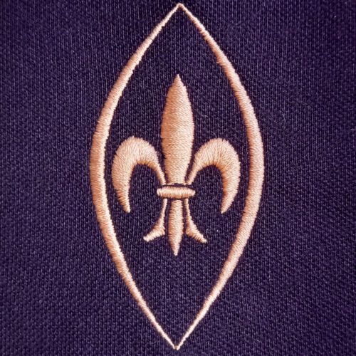 Nr.3 Brustlogo Fleur de Lis in Mandorla