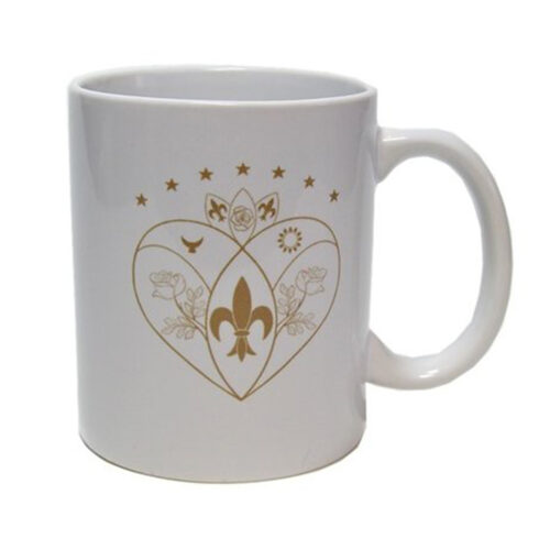 Mandorla ~ Tasse ~ Rosen-Herz