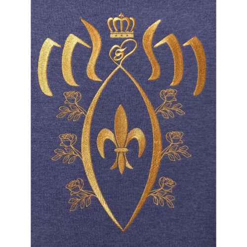 Nr.10 Rückenlogo Rosen-Mandorla