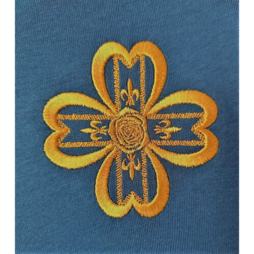 Nr.17 Brustlogo Mandorla's Rose